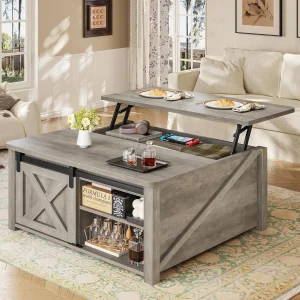 31.5" Lift Top Coffee Table with Storage