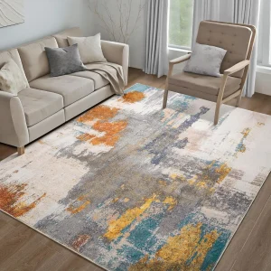Area Rugs, Machine Washable Vintage Rug